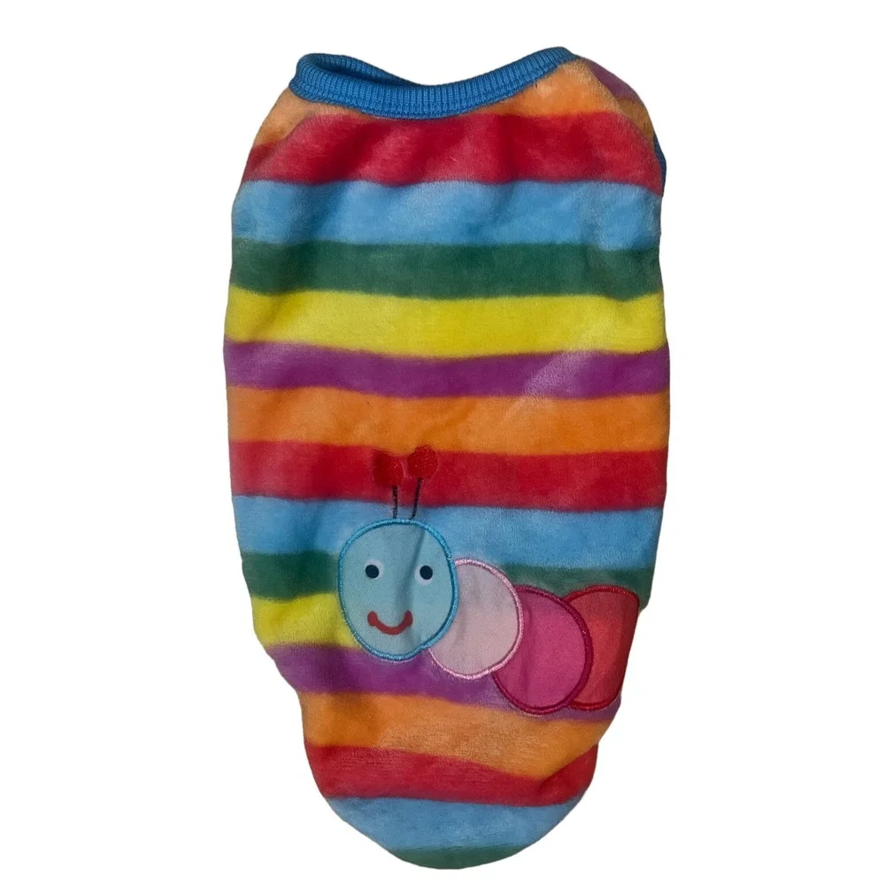 RAINBOW dog clothes outfit size XL Runs Small